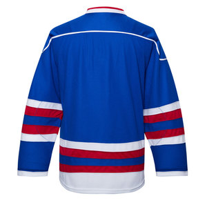 Conjunto de Jersey de hockey sobre hielo sublimado personalizado con logotipo bordado jerseys de estilo de hockey reversibles - Product Image 3