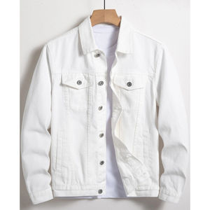 Personnalisé 100% Coton Décontracté Slim Hommes Denim Veste Haute Qualité Hommes Veste En Gros Dernière Vente À Chaud Denim Hommes - Product Image 1