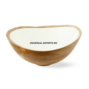 Wooden <b>Chocolate</b> Bowl Latest Arrival handmade Sweet Bowl tabletop Kitchen Ware <b>Fancy</b> Wooden Salad Bowl - Product Image 5