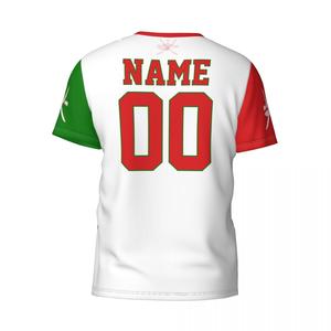 Vente en gros Maillot de football unisexe personnalisé Maillot de football Uniforme d'équipe avec logo Nom OEM Pakistan Couleur personnalisée 100% Polyester - Product Image 3