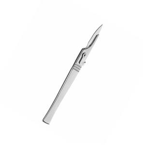 Mango de Bisturí Quirúrgico Veterinario Ortopédico Médico, Acero Inoxidable Reutilizable, Herramienta de Corte para Cirugía General - Product Image 5