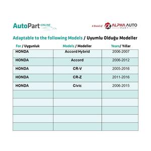 Clips de Parachoques para Honda Accord Hybrid CR-V CR-Z Civic - 100 Piezas - Product Image 5