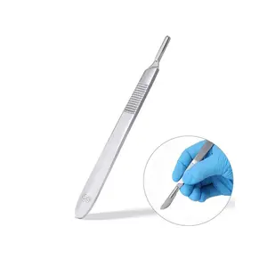 优质手术刀为医学生处理钢制普通外科手术手术刀手术器械，带一次性刀片