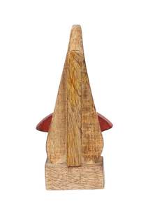 Fabriqué à la main marron palissandre lunettes en bois support de lunettes nez en forme de porte-lunettes moustache noire Unique décor à la maison accessoire - Product Image 4