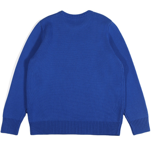 Suéter Personalizado para Hombre 2026 con Logotipo OEM y ODM, Patrón Jacquard, Tejido de Punto, Cuello Redondo, Invierno, Algodón - Product Image 2