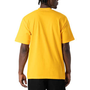 เสื้อยืดแขนสั้นผ้าคอตตอนใส่สบายสำหรับผู้ชาย Pro Club ไซส์ใหญ่พิเศษ สีพื้นเรียบ - Product Image 6