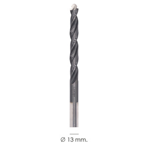 Broca Alpen HSS con testa in metallo Ø 13,00 mm. Tecnologia PEC con 3 fili di taglio - Product Image 3