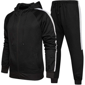 ชุดวอร์มแฟชั่นผู้ชาย เสื้อฮู้ดและกางเกงวอร์ม เนื้อผ้านุ่มสบาย เหมาะสำหรับฤดูใบไม้ร่วงและฤดูหนาว สินค้าขายดี ชุดวอร์มอุ่นๆ - Product Image 5