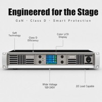 Amplificateur de puissance professionnel 4 canaux FFR AUDIO série D GaN D4350