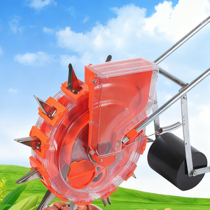Cheap10 Răng Xách Tay Gạo Hành Tây Ngô Đậu Phộng Tay Đẩy Hướng Dẫn Sử Dụng Hạt Giống Máy Gieo Hạt Ngô Máy Gieo Hạt Và Trồng Máy - Product Image 1
