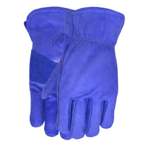 Gants en cuir de vachette renforcé, respirants, avec poignets élastiques, durables, résistants à l'abrasion, pour la sécurité au travail, le jardinage, la conduite de camion - Product Image 6