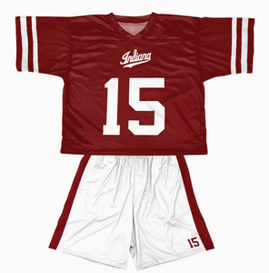 เสื้อทีมลาครอสพิมพ์ซับลิเมชันชุดเครื่องแบบลาครอสแบบกลับด้านได้ทำในปากีสถาน - Product Image 6