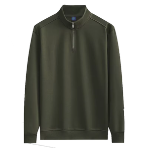 Sudadera con capucha Regular Fit Quarter Zip | Sudadera deportiva unisex de invierno | Top de entrenamiento de fitness de gimnasio digital transpirable para hombres - Product Image 4