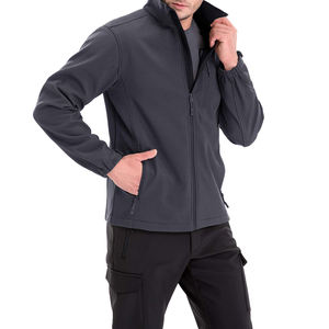 Chaquetas Softshell de Invierno para Hombre, con Cuello Alto, Transpirables, con Logotipo Personalizado, de Primera Calidad, Ligeras e Impermeables - Product Image 4