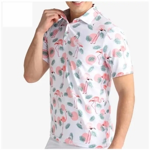 Camisetas de polo para hombre, camisetas de talla grande con logotipo de polo de golf, camisetas bordadas personalizadas de fábrica, poliéster de alta calidad en blanco - Product Image 2