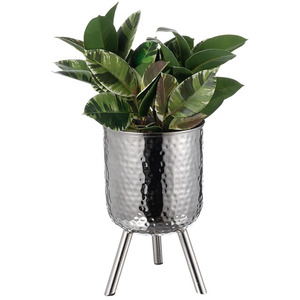 Planter for Indoor Metal Planter with <b>Stand</b> & Indoor Plant Pot for Indoor Plants Mid century Plant <b>Stand</b> with Pots - Product Image 4