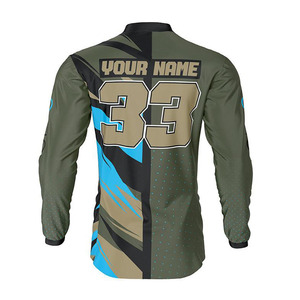 Jersey de manga larga para bicicleta de montaña para hombre, conjunto de pantalones, ropa deportiva estampada para adultos, uso en bicicleta - Product Image 3