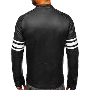 Best Selling Men's Biker Style Varsity <b>Jacket</b> Customized High Quality <b>Light</b> Fabric Winter <b>Puffer</b> with Zip Closure New Condition - Product Image 5