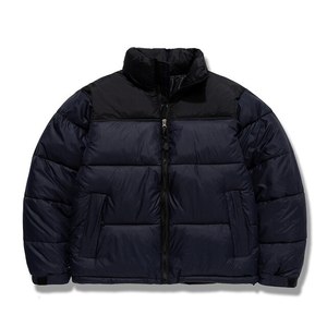 Men's Premium Quality <b>Winter</b> Puffer Jacket New Arrival High Street Style with Stand Collar and Front Logo Premium Coated - Product Image 1