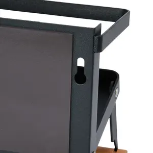 Servilletero artístico hecho a mano con textura martillada, servilletero de metal de latón antiguo de Zahid Exports en India, gran mayorista - Product Image 2