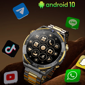 Thông Minh Đồng Hồ Android 10 Smartwatch Người Đàn Ông 6GB 128GB 900MAh Pin mtk6762 <span class=keywords><strong>Octa</strong></span> Lõi 2024 Mới 4G Thông Minh Đồng Hồ - Product Image 3