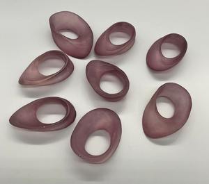 Elegant & Trendy Custom Rings for <b>Napkin</b> Wholesale Supplies Wooden Geometric <b>Napkin</b> Rings Decorative Tissue <b>Napkin</b> Rings - Product Image 2