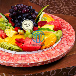 ชุดของขวัญแต่งงานสุดหรูถาดเสิร์ฟช็อกโกแลตไข่มุกจากเวียดนามงานแฮนด์เมด - Product Image 4