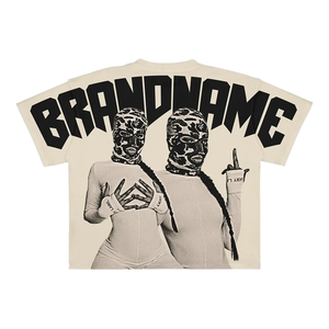 Pull à capuche personnalisé à imprimé graphique épais High Street Vintage Oversize Boxy Fit Neck Full Printed 100% Winter - Product Image 2