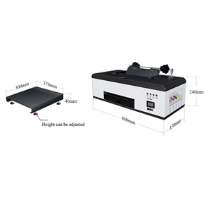 <span class=keywords><strong>Imprimante</strong></span> DTF A3 pour impression par transfert thermique sur t-shirts - Personnalisation de logo DIY avec tête d'impression 1390/L1800 - Prix d'usine - Product Image 4