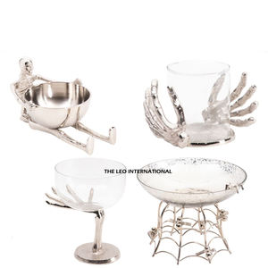 Industry Trending Wood Serving <b>Bowl</b> With Metal Accents for Fruits or Salads Natural Organic <b>Bamboo</b> Free Serving Dish Dinnerware - Product Image 3