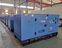Groupe électrogène diesel silencieux industriel monophasé à démarrage à distance 50kW 60kW 80kW 100kW 200kW 300kW 400KW avec ATS