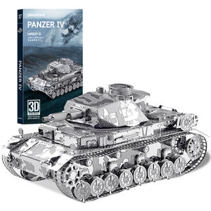Accessoires de <span class=keywords><strong>puzzle</strong></span> <span class=keywords><strong>Piececool</strong></span> IV TANK, <span class=keywords><strong>puzzle</strong></span> unisexe, <span class=keywords><strong>puzzle</strong></span> en métal <span class=keywords><strong>3D</strong></span>, bricolage, cadeau de Noël pour adolescents et adultes - Product Image 2