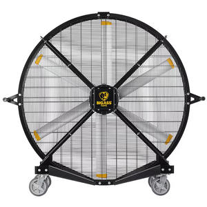 Ofertas válidas! Ventilador Industrial de Piso de 72 Pulgadas, Fuente de Alimentación de 120V, Uso Interior/Exterior, Enfriamiento de Alto Flujo de Aire para Áreas Comerciales - Product Image 4