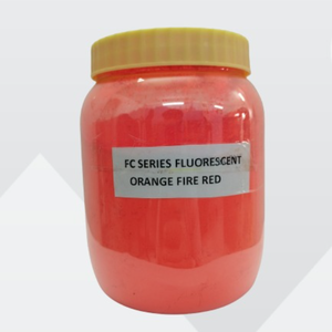 Pigmento cosmético orgánico serie FT & FC suministrado de fábrica, polvo fluorescente naranja y rojo fuego, tinta de revestimiento, pintura de goma - Product Image 2