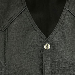 Chaleco de cuero para hombre, cálido para invierno, informal, a precio razonable. - Product Image 5