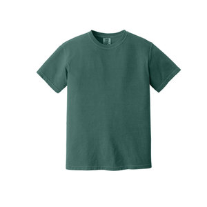 เสื้อยืดผ้าฝ้ายออกแบบได้เองสำหรับผู้ชายเสื้อยืดพิมพ์ลายแบบเข้ารูปสีทึบขนาดใหญ่ - Product Image 4