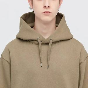 Sudaderas bordadas de moda para hombre pesado de moda Sudaderas con capucha sueltas de cuello redondo de talla grande con impresión digital para otoño - Product Image 2