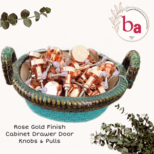 Tiroir de couverture en verre cristal métal décoratif pour cuisine et chambre à coucher utilisation commode Vintage rétro MC37 en céramique - Product Image 2