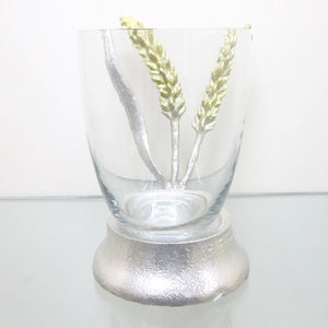 Portavelas con acabado dorado de forma redonda de Metal de aluminio estilo elegante hecho a mano de lujo superventas de la más alta calidad - Product Image 3