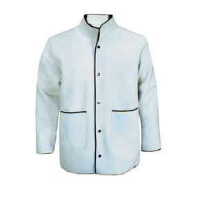 Chaqueta de soldadura de cuero de vaca de alta calidad para hombres y mujeres con patrón de camuflaje ropa de seguridad de primavera - Product Image 6