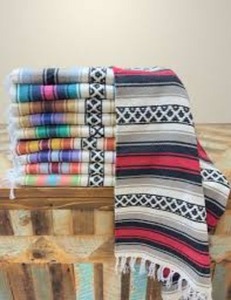 Coloré bohème Falsa Serape couverture Design tapis de Yoga enfants couverture pour la décoration intérieure par harshit international inde - Product Image 2