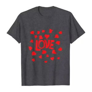 T-shirts d'été pour hommes de haute qualité, décontractés, couleur unie, coton surdimensionné, prix de gros, impression en relief - Product Image 1