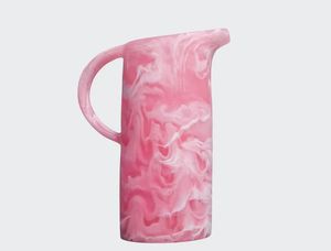 Texture en résine de cruche d'eau en résine de polyester de conception classique avec motif de tourbillon d'abricot Aqua pour les cadeaux de Noël de cuisine - Product Image 3