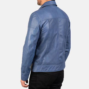 Chaqueta de Cuero de Oveja Genuina de Alta Calidad para Hombre, Estilo Urbano, Material de Invierno, Cierre Completo - Product Image 5