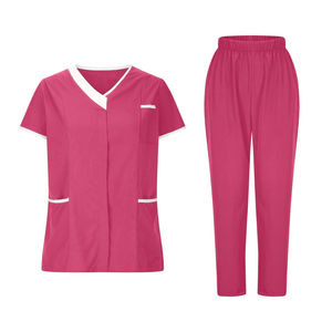 ชุดสครับเครื่องแบบแพทย์และพยาบาลชุดสครับโรงพยาบาลแบบปรับแต่งได้ - Product Image 1