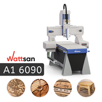 Routeur CNC Wattsan A1 6090 600*900mm pour la sculpture, le fraisage et les mini-projets de précision