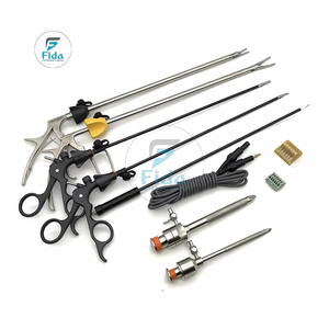 เครื่องมือผ่าตัดผ่านกล้องคุณภาพสูง คีมจับผ้าไหม คีมเย็บแผล ท่อฉีดน้ำ ที่ดันปม ที่จับเข็ม - Product Image 6