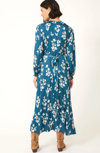 เดรสยาวคลุมข้อเท้าแขนยาวลายดอกไม้แฟชั่นสไตล์ใหม่2025เดรสแม็กซี่พิมพ์ลายดอกไม้ - Product Image 2