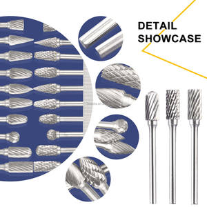 Juego de fresas rotativas de carburo de tungsteno Boasta, 10 Uds., cortador de fresado de aleación de 2,35/3mm <span class=keywords><strong>para</strong></span> joyería, herramienta de pulido de tallado de Metal y <span class=keywords><strong>madera</strong></span> - Product Image 3