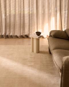 Alfombra de lana con mechones a mano Beige personalizada, felpa suave, pelo alto, 15mm, hecha a mano, diseñador moderno, antideslizante, para mascotas, duradero, sólido, para el hogar - Product Image 3